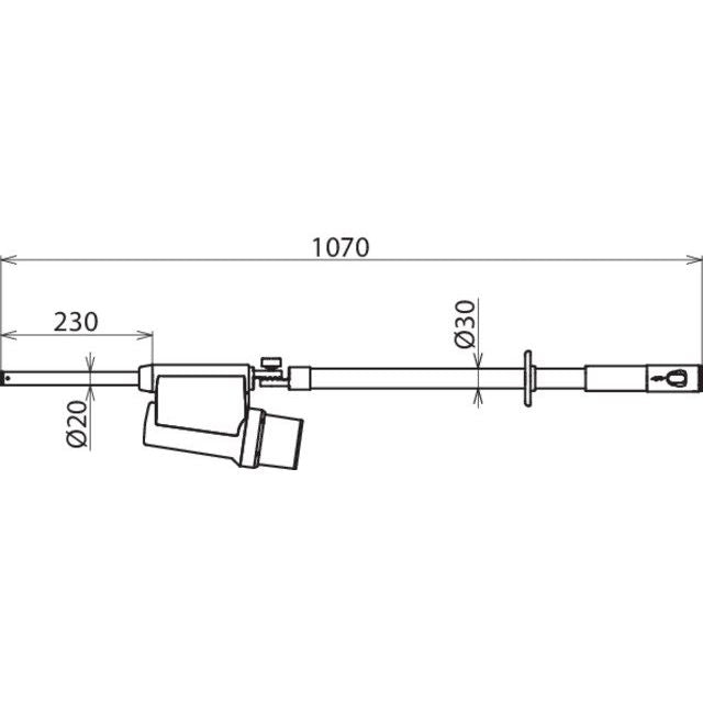 DEHN - Spannungsprüfgerät Spannungsprüfer PHE4 3 S ZK 3kV 50 Hz Kat. S