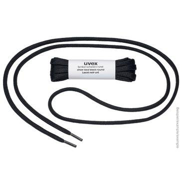 Uvex - Zubehör/Ersatzteile für persönliche Schutzausrüstung Senkel 95995 schwarz 9599553 flammhemmend 110 cm