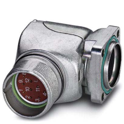 Phoenix Contact - Rundsteckverbinder, Einbau (ohne Leitung) Gerätesteckverbinder RF-17S2N8AAF00 Vorderwand