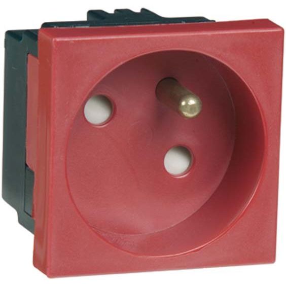 Peha - Schalter-/Steckdosenkombination Export-EB-Steckd.1-fach rt B 6271.36 EMS SI WI 10/16A 250V 2-pol33G