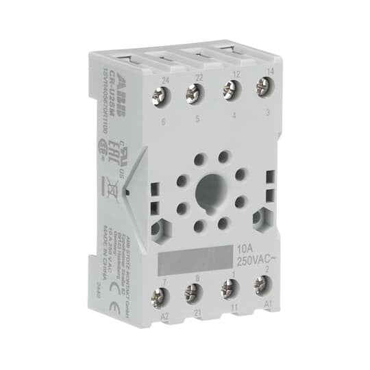 ABB Stotz S&J - Relaissockel Sockel CR-U2SM für 2We CR-U Relais − 10 Stück