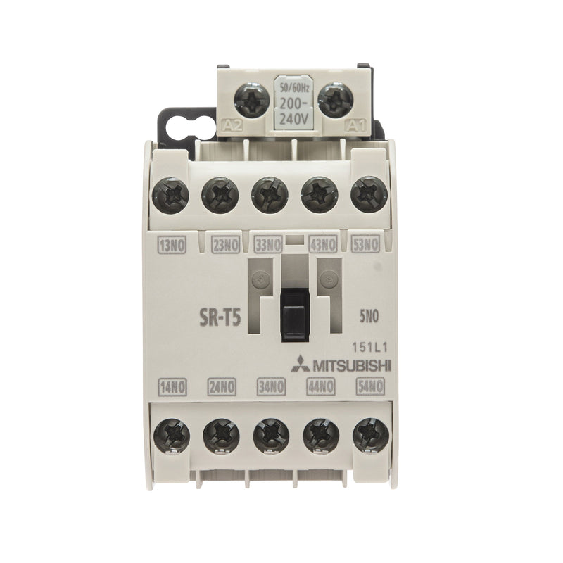 Mitsubishi Electric - Leistungsschütz zum Schalten von Wechselstrom Hilfsschütz SR-T5 AC200V 5A
