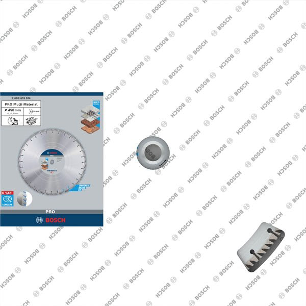 Bosch - Trenn-/Schleifscheibe PRO Multi Material 2608615074 Diamanttrennscheibe