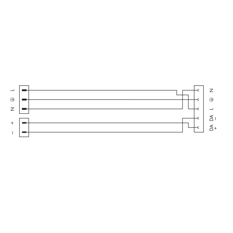 WAGO - Konfektionierte Leitung für steckbare Gebäudeinstallation konfektionierte Y-Leitung 771-5001/182-000 Eca,2xStecker/Buchse