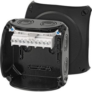 Hensel - Dose, Gehäuse für Montage auf der Wand/Decke Kabelabzweigkasten KF 0606 B 1,5-6 5pol. − 1 Stück by Hensel
