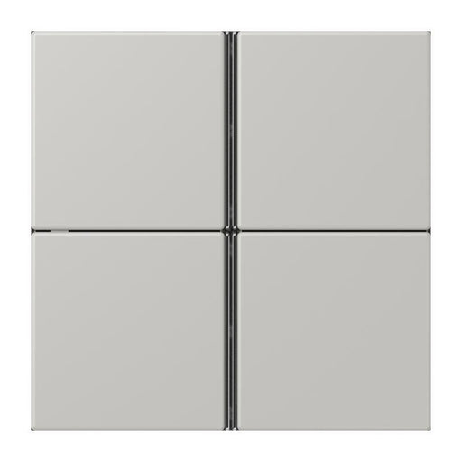 Jung - Abdeckung/Bedienelement für Installationsschalterprogramme Tastensatz 4fach LC 404 TSA 205 gris clair 31