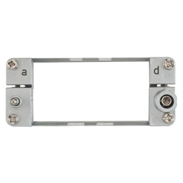 Harting - Modulträgerrahmen für Industriesteckverbinder Gelenkrahmen 09140160313 für 4 Module