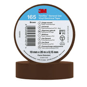3M - Klebeband PVC Elektro-Isolierband Temflex165 br19X20 165BR5E