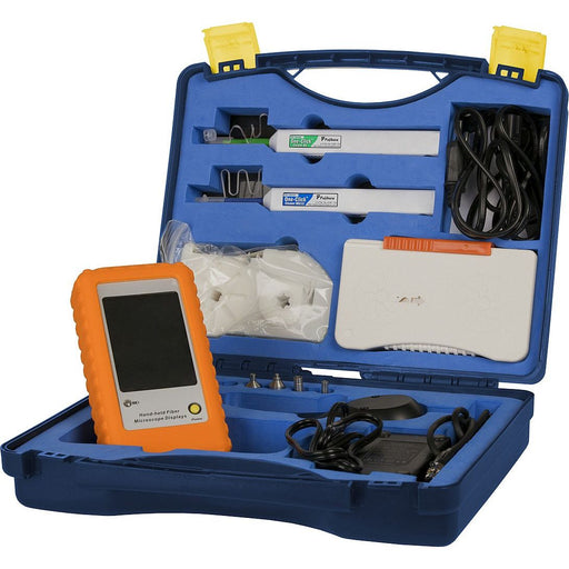Metz Connect - Zubehör/Ersatzteile für LWL-Technik LWL-Reinigungskoffer 150800100-E mit Monitor
