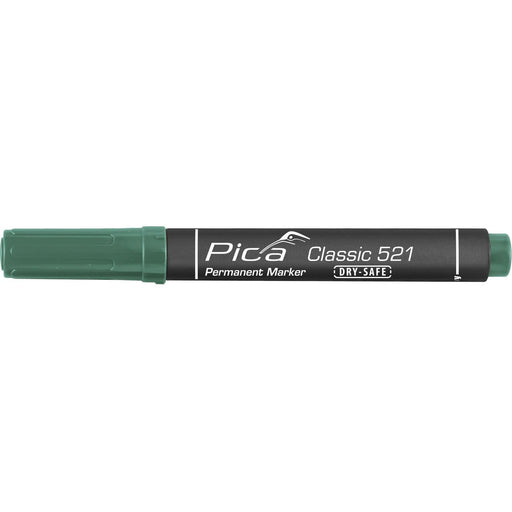 Pica-Marker - Markierungsstift Permanentmarker 521/36 grün − 10 Stück