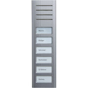TCS Tür Control - Türstation für Türkommunikation Audio Außenstation ASX13006-0010 6Tasten 1-reih.AP si