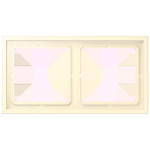 Jung - Abdeckrahmen Rahmen 2-fach LCZ 982 BF 201 blanc