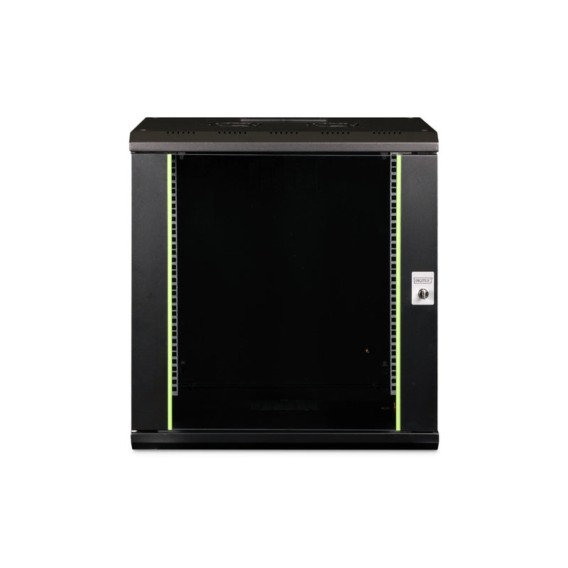 DIGITUS - Netzwerk-/Serverschrank Wandgehäuse 12HE DN-19 12-U-SW 643x600x450
