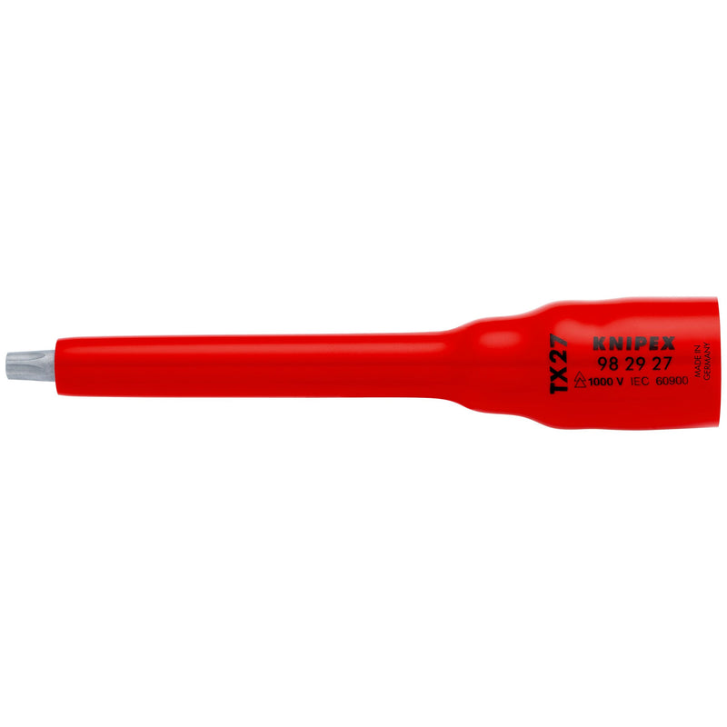 Knipex - Sechskant-Einsatz für Steckschlüssel Steckschlüsseleinsatz 98 29 27 − 1 Stück