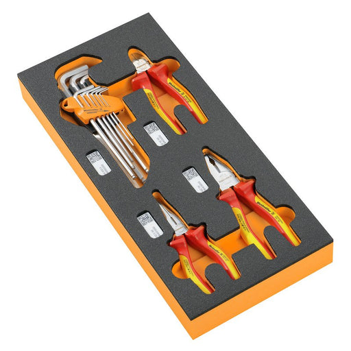 Weidmüller - Zubehör/Ersatzteile für Werkzeugkasten, -schrank, -wagen und Werkbank Einlage bestückt TC INL THIRD 2 Werkzeugwa
