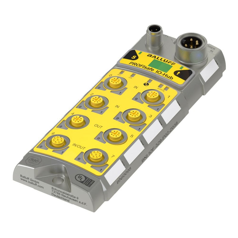 Balluff - Feldbus, Dez. Peripherie - Digitales Ein-/Ausgangs-Modul Sicherheits-I/O-Modul BNI IOF-329-P02-Z038
