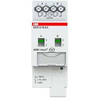 ABB Stotz S&J - Bussystem-Schaltaktor Schaltaktor SA/S2.16.5.2 2fach, 16A, C-Last