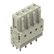 WAGO GmbH & Co. KG - Leiterplattensteckverbinder THT-Federleiste gerade 831-3504 Maß 7,62mm,lgr − 24 Stück