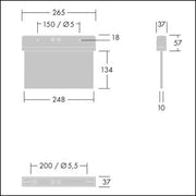 Thorn - Sicherheitsleuchte LED-Rettungszeichenleuchte VOYAGER ST #96632901