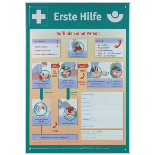 DEHN - Warn-/Hinweisschild Warn-/Hinweisschild WHS AH EH#700052 Erste Hilfe
