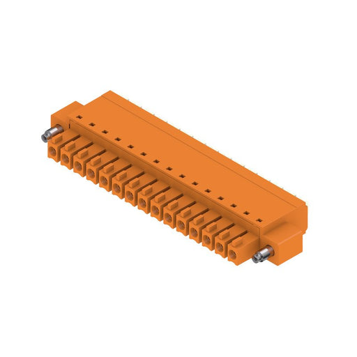 Weidmüller - Kabelsteckverbinder für Leiterplattensteckverbinder Verbinder Buchsenleiste BCF 3.81/#1970750000 3.81mm − 50 Stück