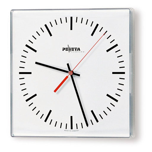 Peweta - Uhr Quarz-Batterie-Uhr 41.280.431 innen,1,5V,425x425mm