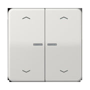 Jung - Bedienelement intelligent Taster 2fach BT CD 17102 P LG JUNG HOME