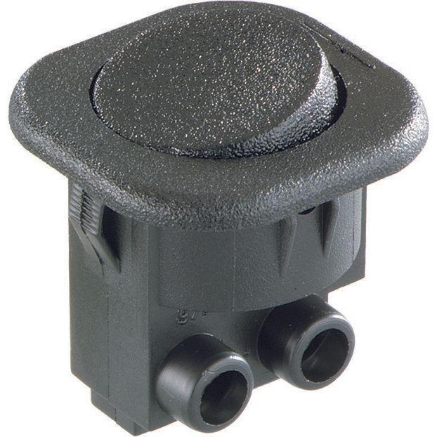 Bachmann - Geräte-Einbauschalter und -taster EB-Wippenschalter 924.133 6(2)A 250V, 1p