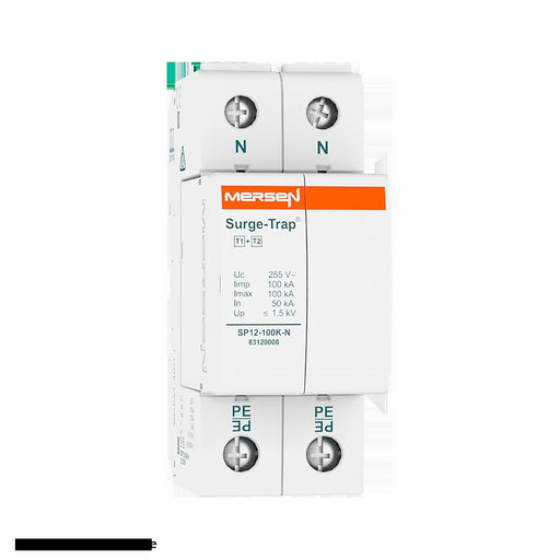 Mersen - Blitzstromableiter für Energietechnik Überspg.-Ableiter Typ 1+2 STPT12-50K-N 50kA Uc255V N 1-pol