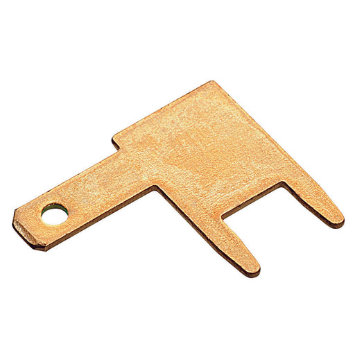 Cimco Werkzeuge - Rund-/Flachsteckverbindung Flachstecker 181252 z. Löten − 100 Stück