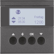Berker - Jalousiesteuerung Jalousie-Schaltuhr 85741185 anthrazit matt