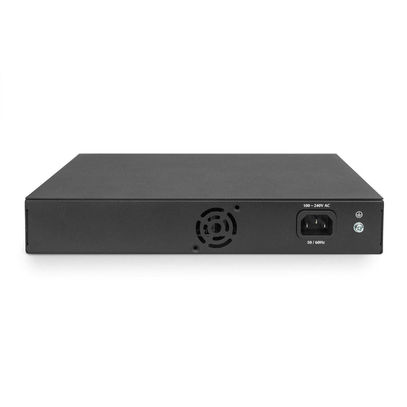 DIGITUS - Netzwerk Switch Netzwerk-Switch DN-80112-2 16-Port Gigabit