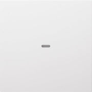 Berker - Abdeckung/Bedienelement für Installationsschalterprogramme Tast-Abdeckung 1f. pws 80960289