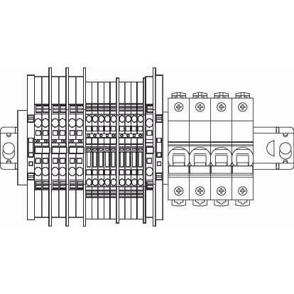 ABN - Zubehör/Ersatzteile für Niederspannungs-Schalttechnik Bestückungspaket BP27X1562N wie in ZW27X1562N