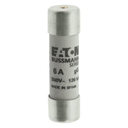 Eaton - Zylindrische Sicherung Sicherungseinsatz Nieders. CYL GG 14,#C14G6S 6A AC 500V 120kA − 10 Stück