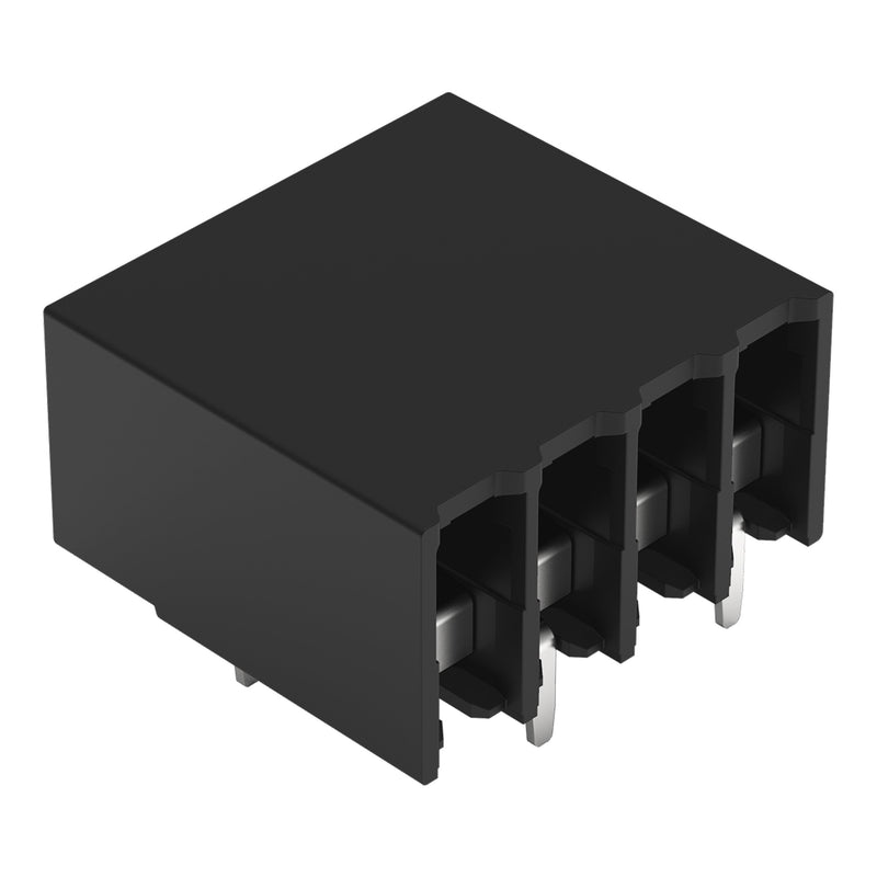 WAGO GmbH & Co. KG - Leiterplattenklemme THR-Leiterplattenklemme 2086-1224/300-000 Drücker,1,5mm²,sw − 216 Stück