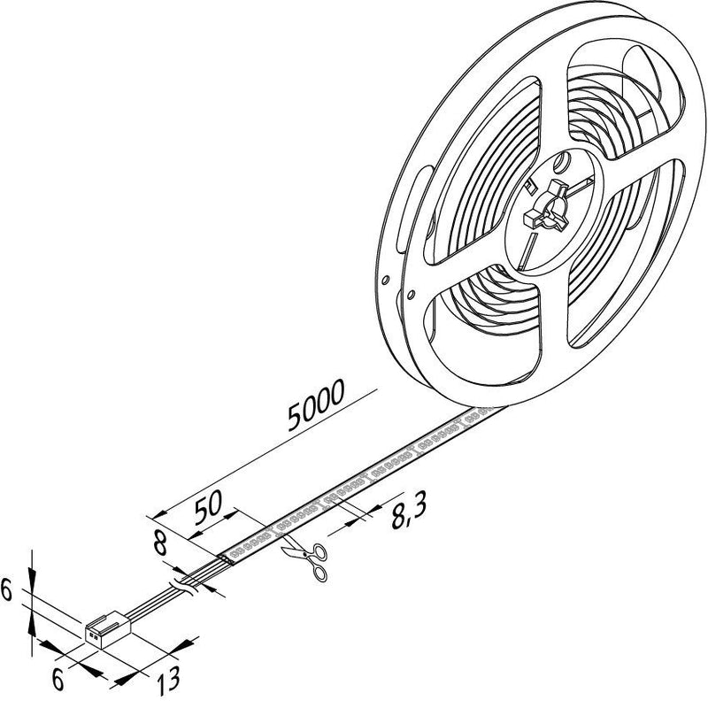 Hera - Lichtschlauch/-band LED-Stripe 20202630232 5m ww