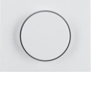 Berker - Abdeckung/Bedienelement für Installationsschalterprogramme Zentralstück pws/gl 11357009 mit Regulierknopf