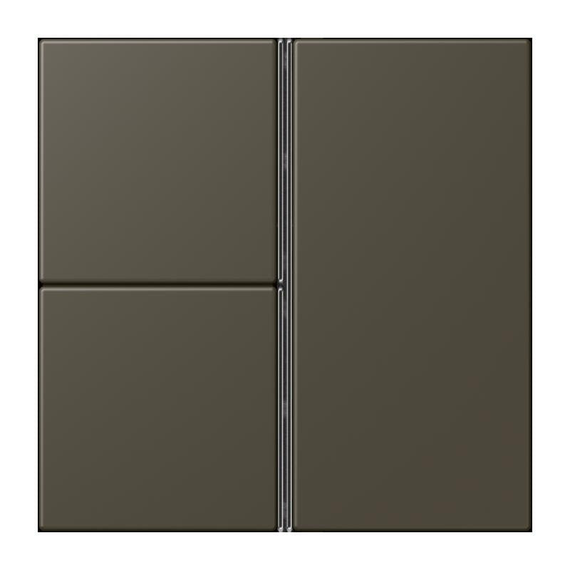 Jung - Abdeckung/Bedienelement für Installationsschalterprogramme Tastensatz 3fach LC 403 TSA 241 ombre naturelle 31