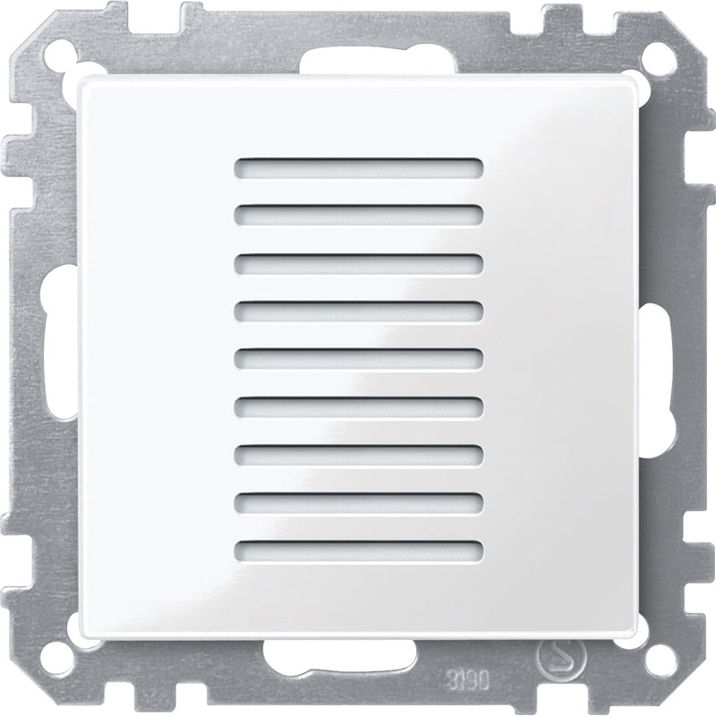 Merten - Bussystem-Raumtemperaturregler RT-Rregler pws/gl MEG6221-0319 für Objektbereich