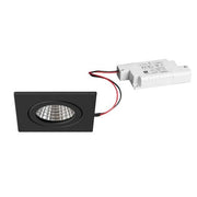 Brumberg Leuchten - Downlight/Strahler/Flutlicht LED-Einbaudownlight 230 V 39376083 3000K, quadr