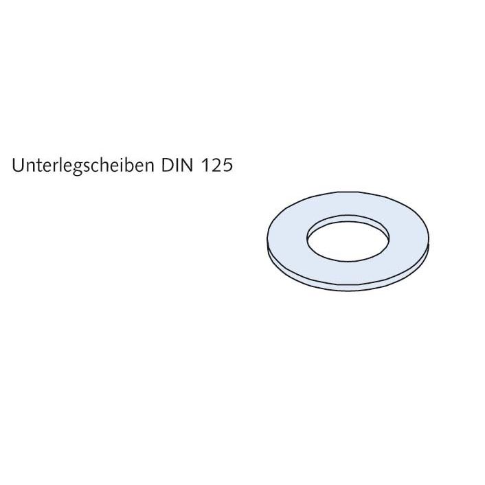 Leviat - Unterlegscheibe US-M12 DIN 9021 GV − 500 Stück