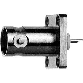 Telegärtner - Koax-Steckverbinder BNC-Flanschbuchse 100023397 50Ohm löt
