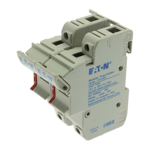 Eaton - Halter für zylindrische Sicherung Sicherungshalter Niedersp. 2 POLE 14X51 MFH 50A AC 690V 2polig − 3 Stück