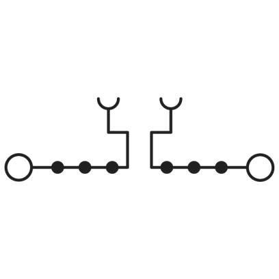 Phoenix Contact - Bauelement-Reihenklemme Bauelementreihenklemme STME 6-BE 0,2qmm-10qmm, grau − 50 Stück