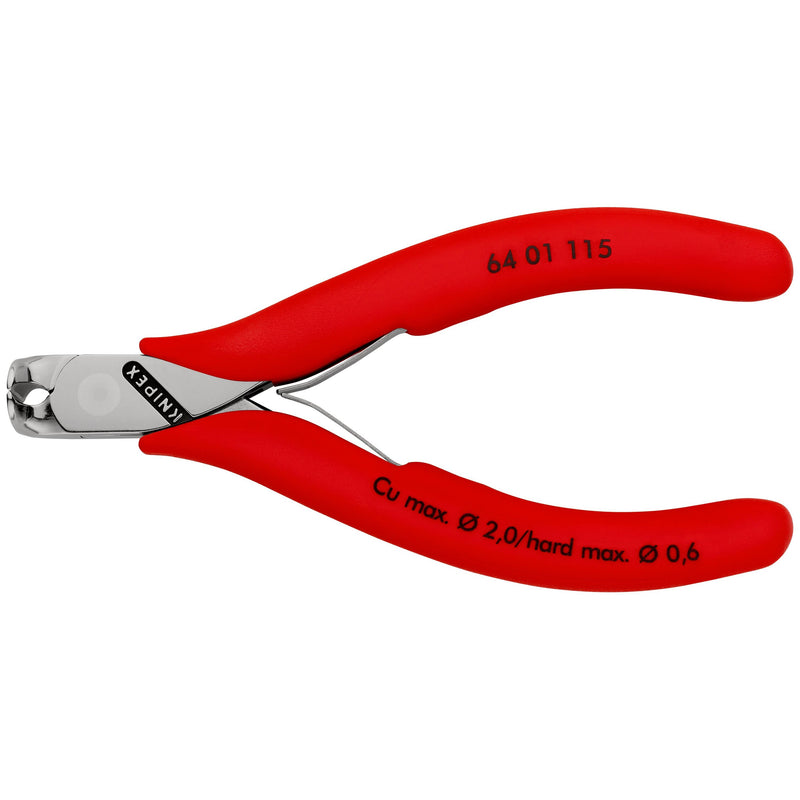 Knipex - Vornschneider Elektronik-Vornschneider 64 01 115 spiegelpoliert,115mm
