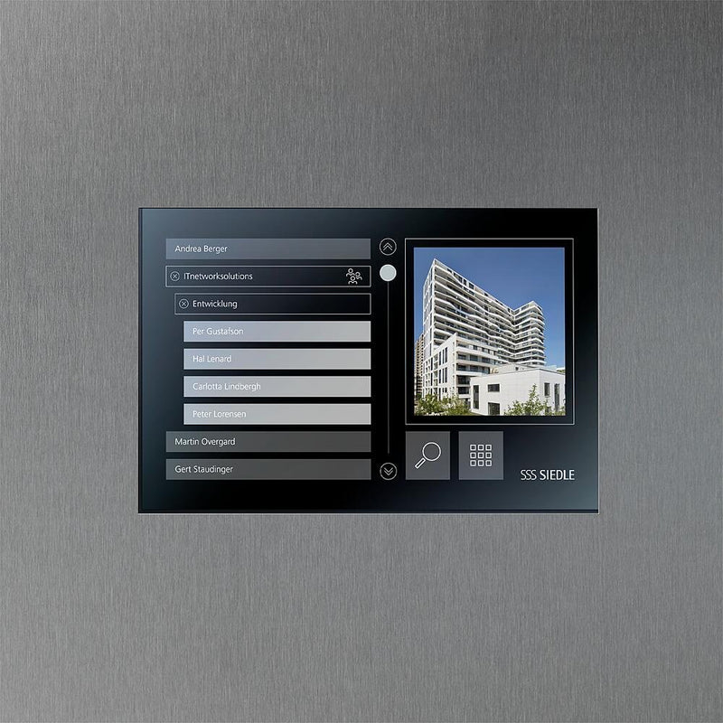 Siedle&Söhne - Türstation für Türkommunikation Siedle Touch 10 Einbau STE 10-01