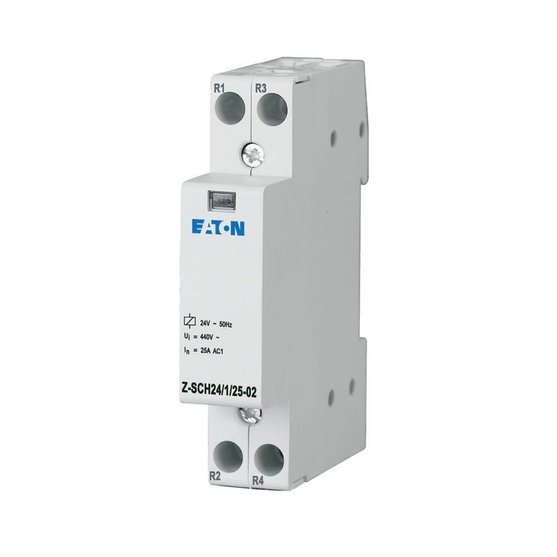 Eaton - Installationsschütz für Reiheneinbau Installation contactor Z-SCH24/1/25-02 24VAC/50Hz