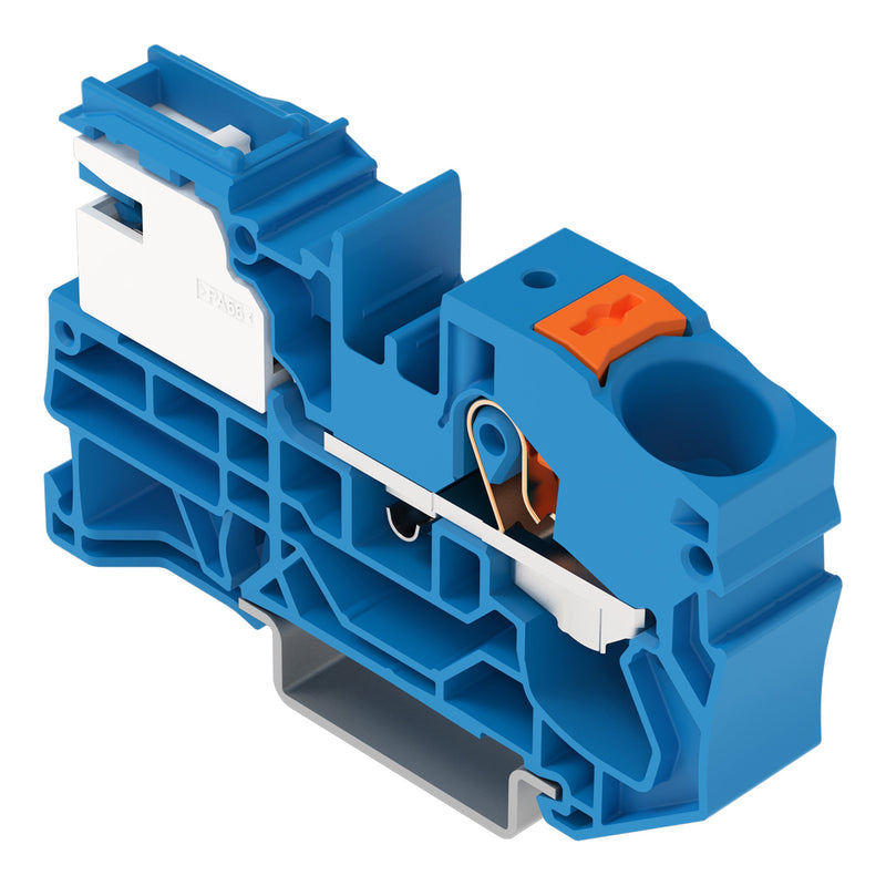 WAGO - Neutralleitertrenn-Reihenklemme 1-Leiter-N-Trennklemme 2216-7114 16 mm²,Push-in CAGE