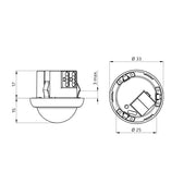 BEG Brück Electronic - Bussystem-Bewegungsmelder Präsenzmelder PICO-KNXs-DX-DE KNX